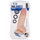 Cloud 9 Novelties Cloud 9 Dual Density 8 inches Dildo Real Touch Thick with Realistic Painted Veins and Balls at $31.99