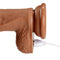 Cloud 9 Pro Sensual Swirl Thrust 7 inches Brown