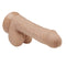 Cloud 9 Novelties Cloud 9 Pro Sensual 7 Premium Silicone Dong with C Rings Tan at $23.99