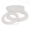 Cloud 9 Novelties Cloud 9 Pro Sensual Silicone Cock Ring Set Clear at $5.99