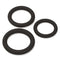 Cloud 9 Novelties Cloud 9 Pro Sensual Silicone Cock Ring 3 Pack Black at $4.99
