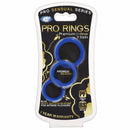 Cloud 9 Novelties Cloud 9 Pro Sensual Silicone Cock Ring Set 3 Pack Blue at $4.99