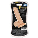 Pro Sensual Premium 6-Inch Silicone Dong with Bonus C-Rings | Realistic Feel and Versatile Pleasure