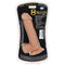 Cloud 9 Novelties Pro Sensual Premium Silicone Dong with 3 Bonus C-Rings Tan 8 inches at $22.99