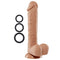 Cloud 9 Novelties Pro Sensual Premium Silicone Dong with 3 Bonus C-Rings Tan 9 inches at $29.99