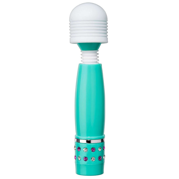 Premium Silicone Mini Wand Massager Teal - Travel-Friendly Pleasure Co Premium Silicone Mini Wand Massager Teal - Travel-Friendly Pleasure Co
