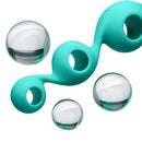 Cloud 9 Novelties Cloud 9 Novelties Duo and Trio Borosilicate Glass Kegel Balls at $19.99