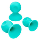 Cloud 9 Novelties Cloud 9 Health and Wellness Nipple & Clitoral Massager Suction Set Teal at $17.99