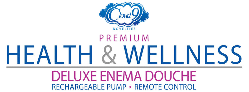 Cloud 9 Novelties Cloud 9 Novelties Health & Wellness Deluxe Enema Douche With Rechargeable Sprinkler Pump & Remote Control at $54.99