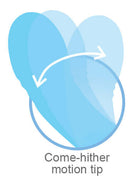 Cloud 9 Novelties Cloud 9 Health and Wellness Air Touch VI Tri-Function Rabbit Vibrator Aqua Blue at $79.99