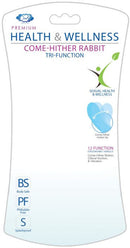 Cloud 9 Novelties Cloud 9 Health and Wellness Air Touch VI Tri-Function Rabbit Vibrator Aqua Blue at $79.99