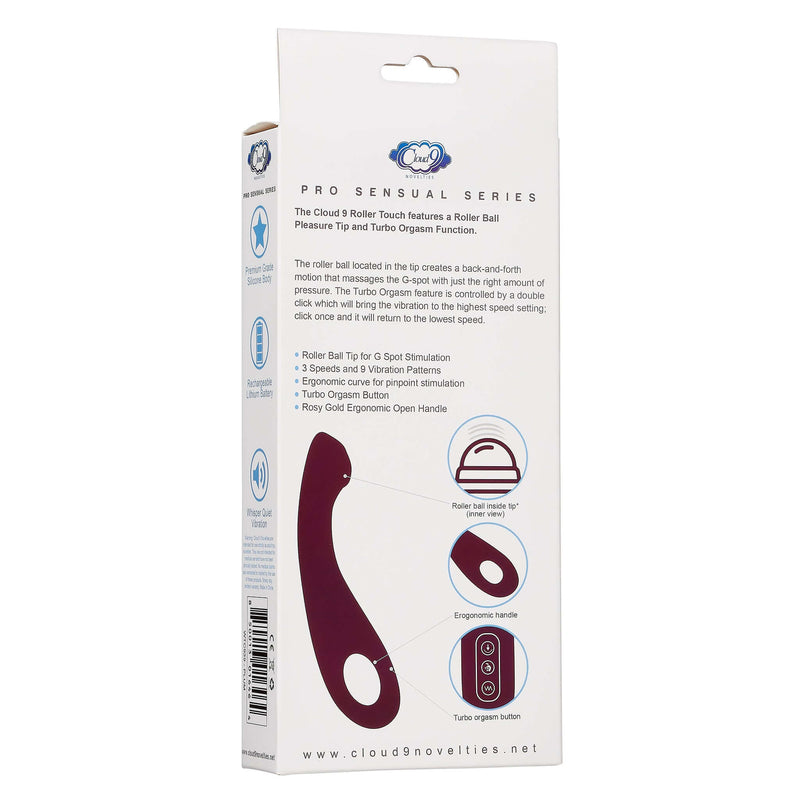 Cloud 9 Novelties Cloud 9 Pro Sensual Roller Ball G-Spot Turbo Plum Vibrator at $64.99