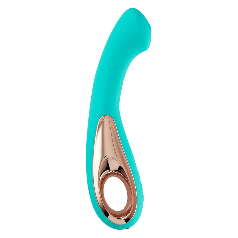 Cloud 9 Novelties Cloud 9 Pro Sensual Roller Ball G-Spot Turbo Teal Vibrator at $64.99