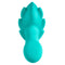Cloud 9 Novelties Cloud 9 Health and Wellness Wireless Remote Control Panty Leaf Vibrator Teal at $49.99