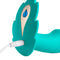 Cloud 9 Novelties Cloud 9 Health and Wellness Wireless Remote Control Panty Leaf Vibrator Teal at $49.99