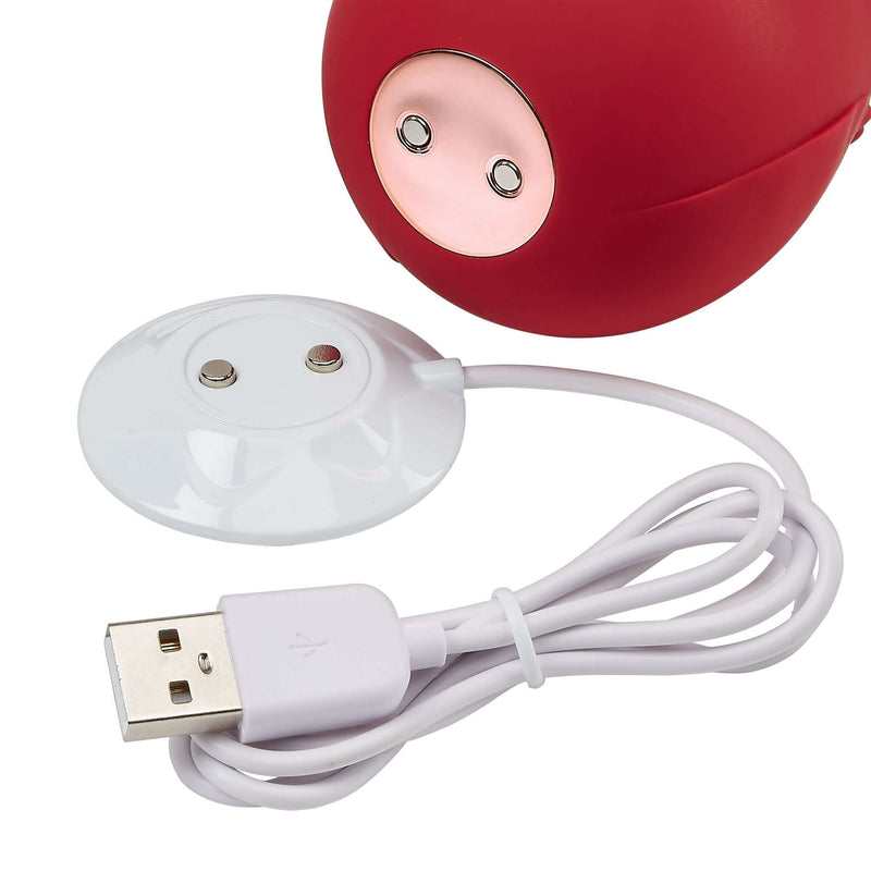 Cloud 9 Novelties Cloud 9 Health and Wellness Rose Suction Stimulator Red at $44.99