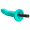 Ergo Super Flexi IV Teal Green Silicone Dong with Tapered Head and Suction Cup Base