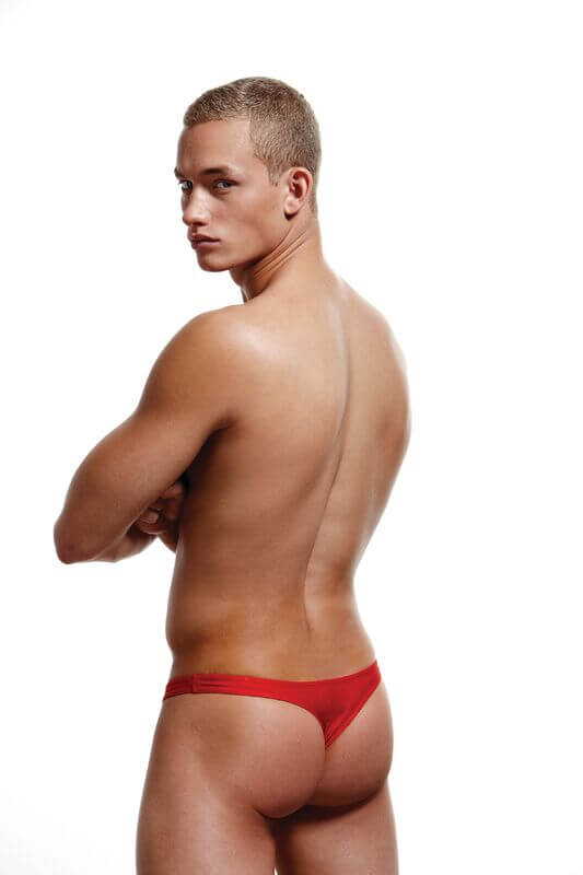 ENVY LOW RISE THONG RED L/XL-0