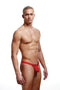 ENVY LOW RISE THONG RED S/M-0