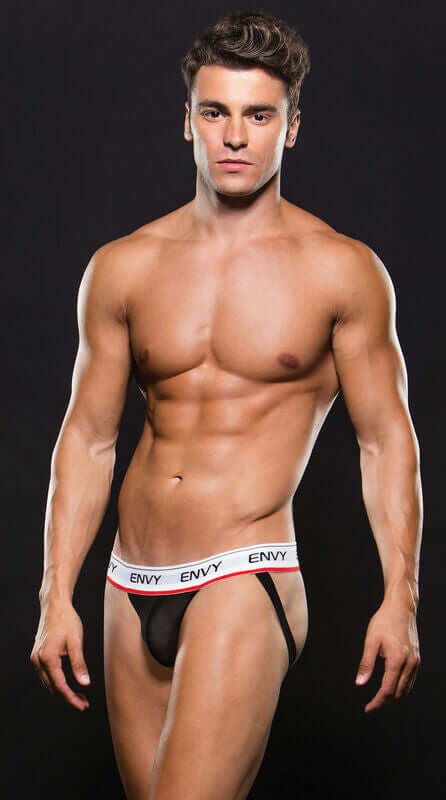 ENVY LOW-RISE JOCK BLACK S/M-1