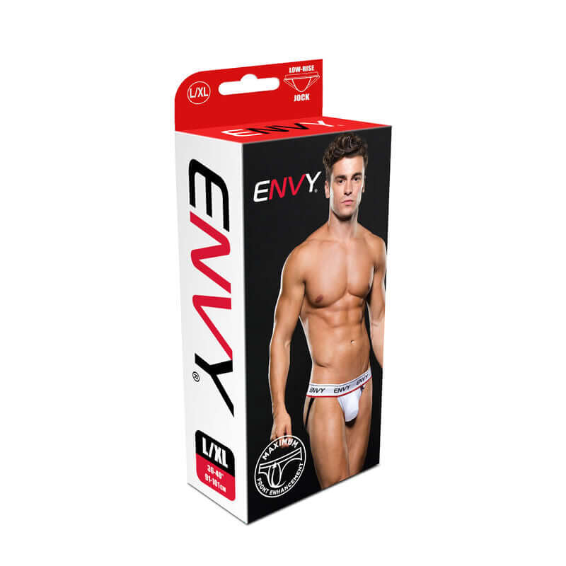 ENVY LOW-RISE JOCK WHITE L/XL-2