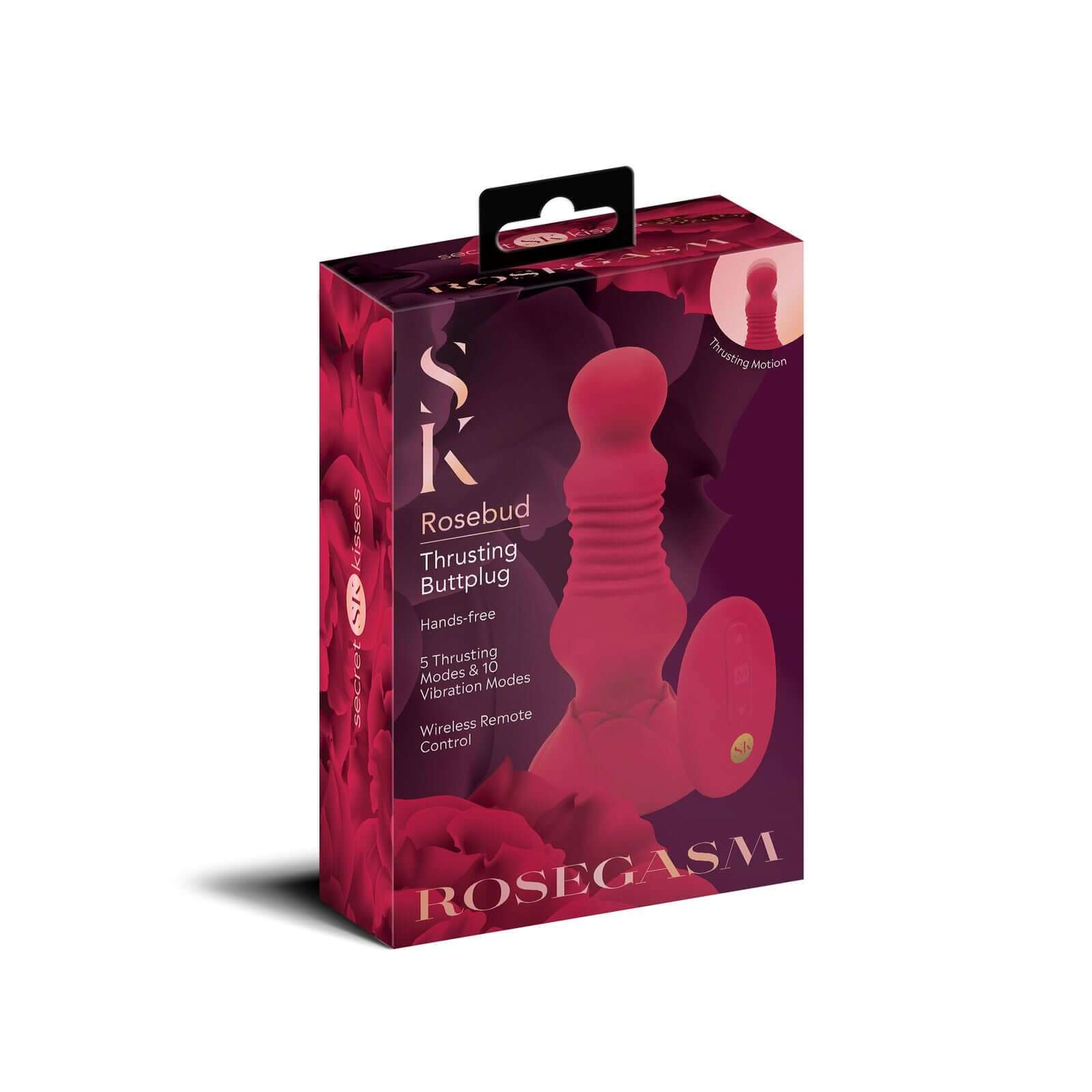 Experience Ultimate Pleasure with the Rosegasm Remote Control Thrustin
