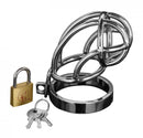 XR Brands MASTER SERIES CAPTUS STAINLESS STEEL CHASTITY CAGE at $78.99