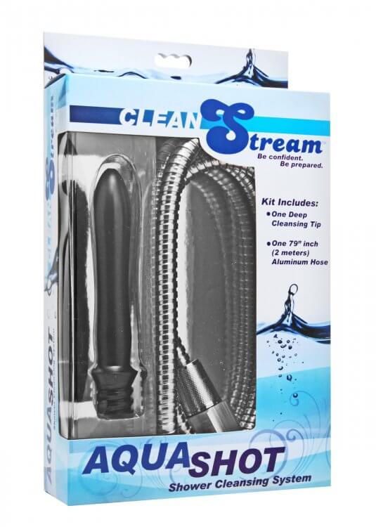 XR Brands Cleanstream Aqua Shot Shower Enema at $34.99
