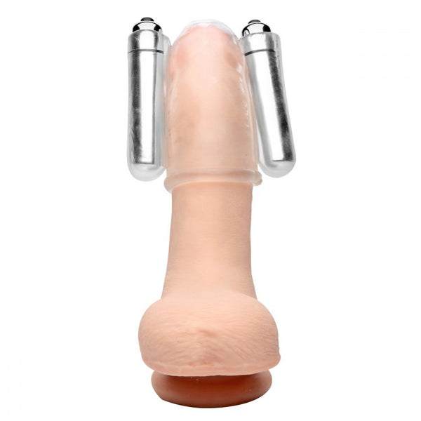 XR Brands Dual Vibrating Penis Head Teaser at $49.99