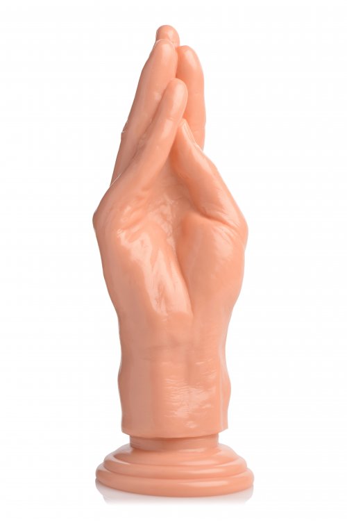 XR Brands Master Series The Stuffer Fisting Hand Dildo Flesh Light at $29.99