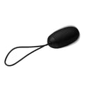 Under Control rechargeable vibrating bullet with remote control, compact black design for hands-free intimate pleasure