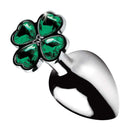 XR Brands Booty Sparks Lucky Clover Gem Anal Plug Large at $17.99