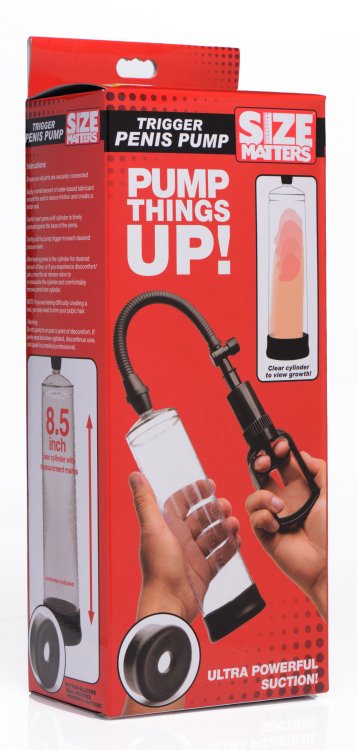 SIZE MATTERS PULL HANDLE PENIS PUMP-0