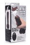 XR Brands Loadz 8.5 inches Vibrating Dildo Squirting Dark at $88.99