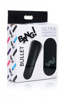 XR Brands Bang! Vibrating Bullet with Remote Control Black at $21.99
