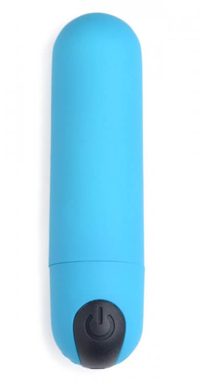 XR Brands Bang! Vibrating Bullet with Remote Control Blue at $23.99