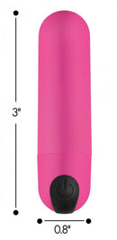 XR Brands Bang! Vibrating Bullet with Remote Control Pink at $21.99