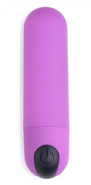 XR Brands Bang! Vibrating Bullet with Remote Control Purple at $21.99