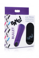 XR Brands Bang! Vibrating Bullet with Remote Control Purple at $21.99