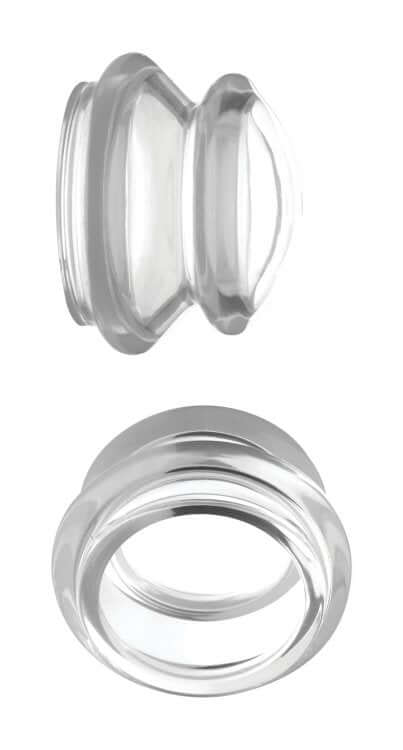 XR Brands Master Series Clear Plungers Nipple Suckers Large at $11.99
