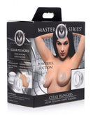 XR Brands Master Series Clear Plungers Nipple Suckers Large at $11.99