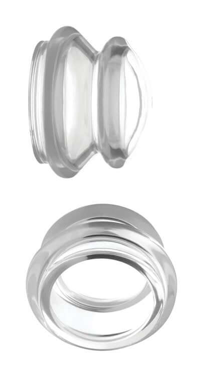 MASTER SERIES CLEAR PLUNGERS SILICONE NIPPLE SUCKERS- SMALL-2