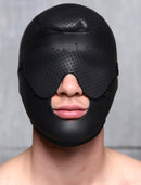 XR Brands Master Series Scorpion Hood Blindfold and Face Mask Neoprene Black O/S at $54.99