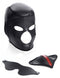 XR Brands Master Series Scorpion Hood Blindfold and Face Mask Neoprene Black O/S at $54.99