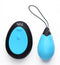 XR Brands Bang! 10X Vibrating Silicone Egg with Remote Blue at $29.99