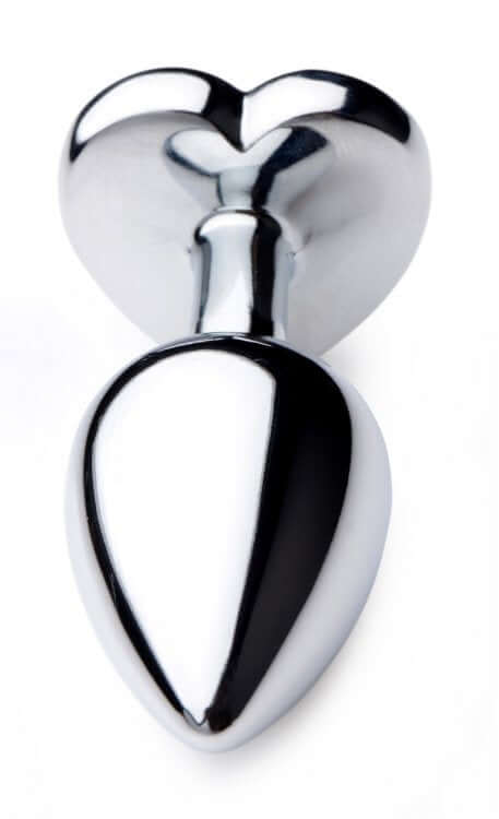 XR Brands Booty Sparks Black Heart Gem Anal Plug Small at $10.99