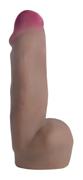 XR Brands Loadz 7 inches Dual Density Squirting Dild Dark Brown at $29.99