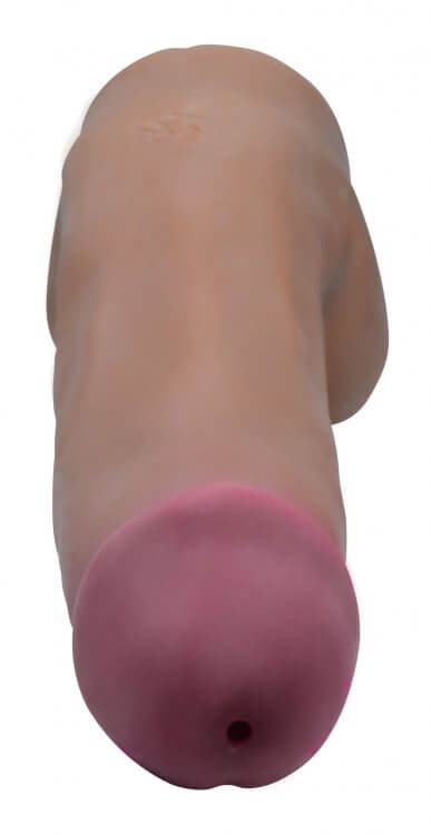 XR Brands Loadz 7 inches Dual Density Squirting Dild Dark Brown at $29.99