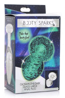 XR Brands Booty Sparks Glow In The Dark Anal Plug Large at $21.99