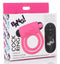 XR Brands Bang! Silicone Cock Ring and Bullet with Remote Control Pink at $29.99